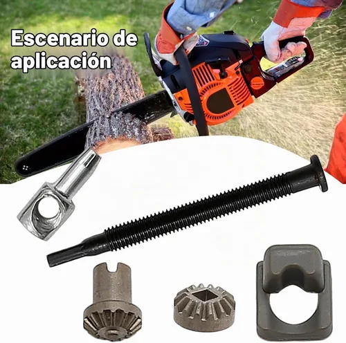 Vista 5 de SYOWADA 90102 Kit de pieza de ajuste de repuesto para motosierra Echo CS-346 CS-352 CS-310 Kit de ajustador lateral