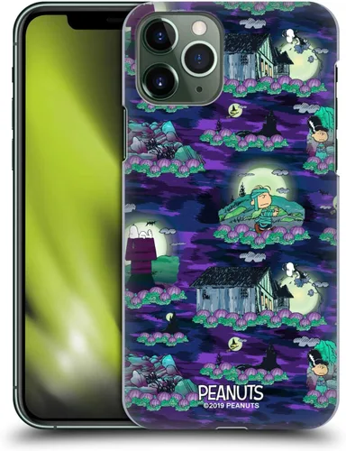 Vista 10 de Head Case Designs Funda rígida con licencia oficial de Peanuts Snoopy Patterns Spooktacular compatible con Apple iPhone 7/8/SE 2020 y 2022