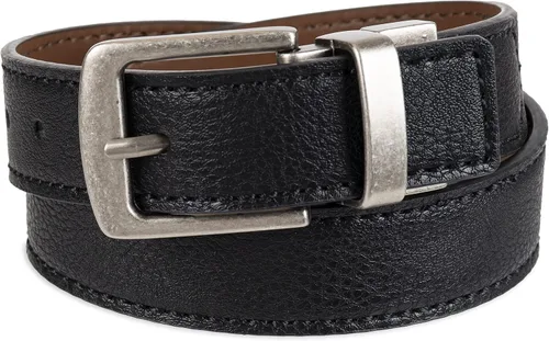 Vista 8 de Levi's Cinturón para niños grandes, cinturón reversible dos en uno informal apto para la escuela