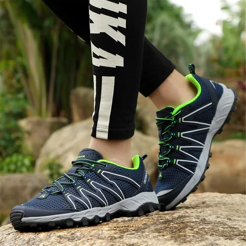 Vista 6 de RUNMAXX Mens Hiking Shoes Womens Fishing Aqua Water Shoes Outdoor Sneakers Quick Drying Mesh Barefoot
