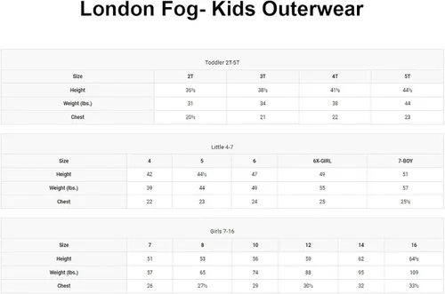 Vista 2 de London Fog clásico de las niñas babero Pantalones con cierre