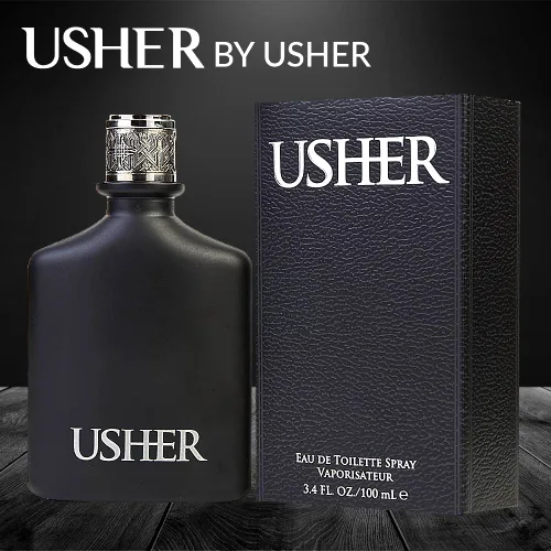 Vista 4 de Usher By Usher For Men Eau De Toilette Spray, 3.4 onzas (paquete de 2)