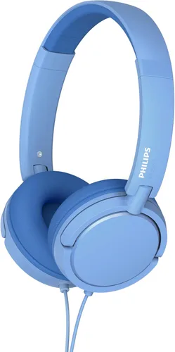 Vista 7 de PHILIPS K2019 - Audífonos ligeros con cable para niños, micrófono integrado, volumen seguro limitado, plegable y duradero, color rosa