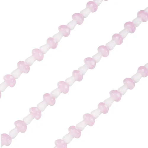 Vista 12 de Craftdady Cuentas de vidrio facetadas de arena dorada de 0.47 pulgadas Millefiori, cuentas sueltas redondas con agujero de 0.039 in para fabricación
