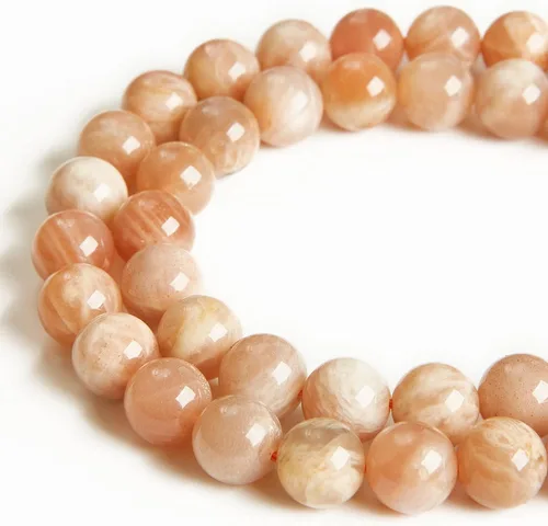 Vista 19 de 60 piezas de cuentas de aguamarina natural de 6 mm, cuentas de piedras preciosas redondas sueltas para hacer joyas