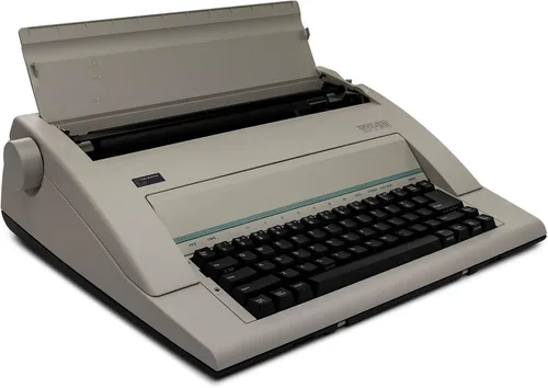 Vista 2 de Nakajima WPT-150 máquina de escribir electrónica Memoria de corrección de una línea, 12 caracteres por segundo, tres ajustes de tono y espaciado