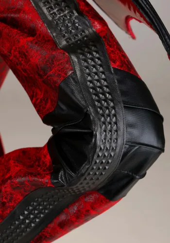 Vista 6 de Disfraz de Diablo de Cuero para Mujer Multicolor