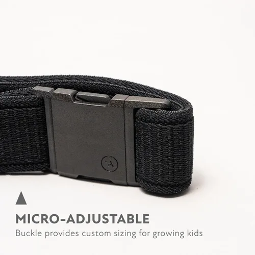 Vista 2 de Arcade Belts A2 Youth Unisex Adventure Belt: Heavy Duty Stretch, Metal Free Buckle