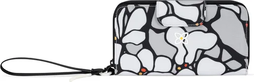 Vista 61 de Sherpani Tulum, cartera grande de nailon con cremallera alrededor, cartera con tarjetero organizador para mujer