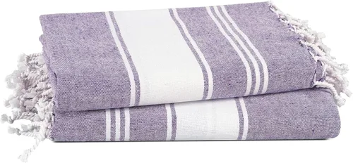 Vista 35 de LANE LINEN Toalla de Playa, Paquete de 2 Toallas de Playa de Gran Tamaño, 39"x71", Toallas de Piscina de Secado Rápido para Adultos, Absorbentes a