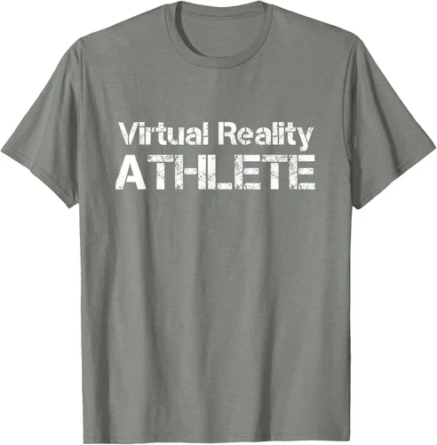 Vista 67 de Virtual Reality ATHLETE for VR Gamers Camiseta, Negro, S