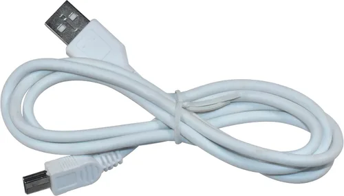 Vista 5 de HQRP Cable USB a mini USB (blanco) compatible con Leapfrog LeapsterGS/Leapster GS Explorer; Leapster Explorer; Leapster Explorer; Leapster2