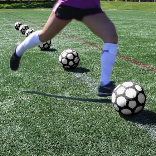 Vista 4 de GoSports Fusion - Balón de fútbol con bomba de alta calidad, paquete de 6, elige tu