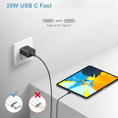 Vista 3 de PRO - Cable USB-C de 5 pies compatible con tu cable Nothing Ear 1 Hi Powered (negro 4.9 ft)
