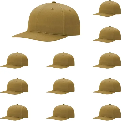 Vista 77 de Richardson 312 Gorra de béisbol ajustable con correa trasera de sarga Paquetes a granel disponibles - Talla única