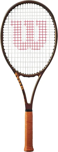 Vista 2 de Wilson Pro Staff 97 V14 Performance - Raquetas de tenis, ensartadas con Sensation 16 Natural en tensión de rango medio