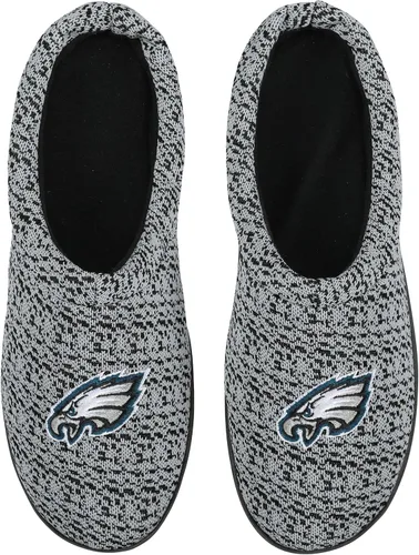 Vista 104 de FOCO NFL - Pantuflas para hombre con suela Cupsole tejidas en poliéster