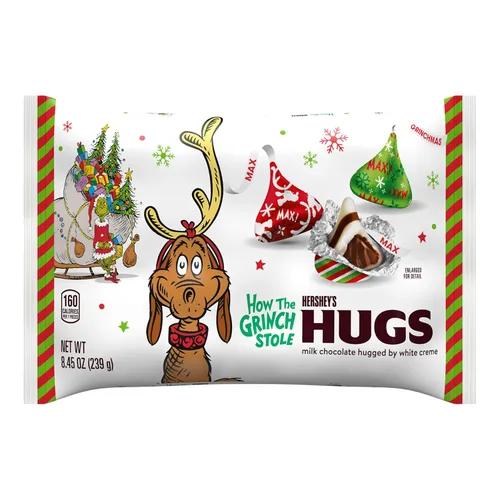 Vista 5 de CHR HERSHEY'S HUGS w/Max The Dog LDB, 8.45 onzas, 16 unidades, DRC