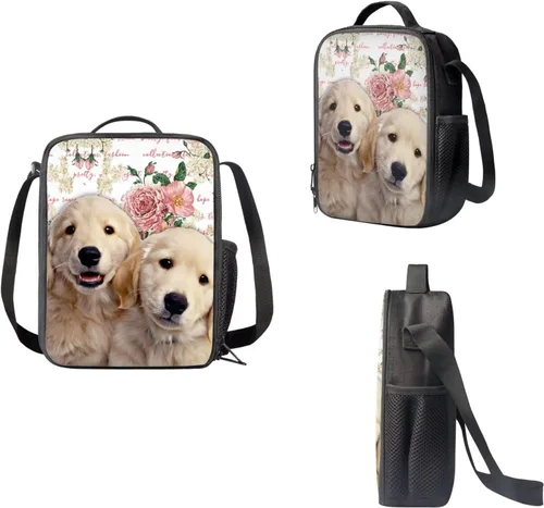 Vista 4 de STUOARTE Juego de mochila escolar para estudiantes con lonchera y bolsa para lápices, paquete de 3 mochilas para niños, bolsa grande para laptop