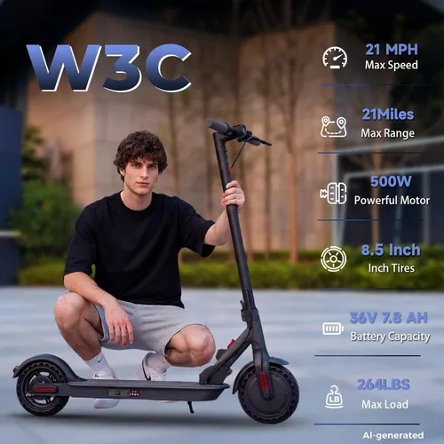Vista 10 de Hopycycle Electric Scooters - Electric Scooter Adults with APP