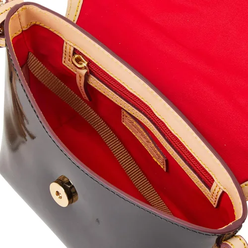 Vista 3 de Dooney & Bourke Bolso bandolera de charol para sillín