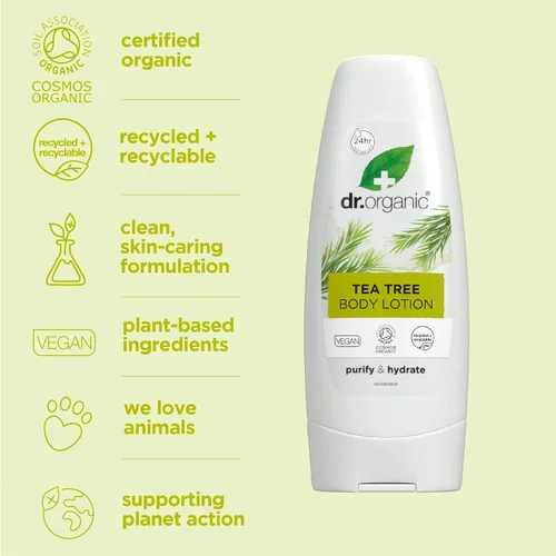Vista 4 de Organic Doctor Organic Tea Tree Skin Lotion, 6.8 onzas líquidas