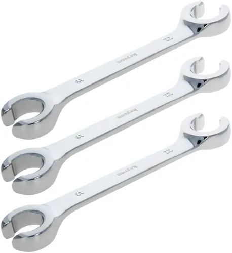 Vista 19 de Utoolmart Llave de tuerca acampanada, 0.236 in x 0.315 in métrica doble extremo abierto, 2 piezas
