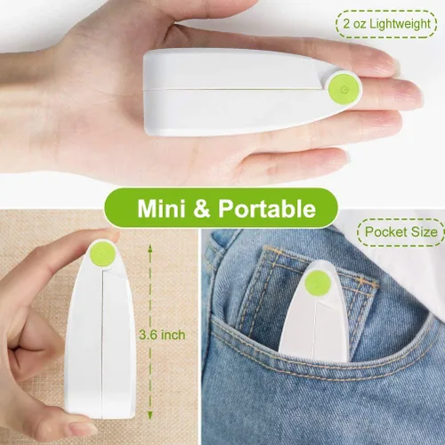 Vista 8 de Ventilador de mano personal, mini ventilador de bolsillo portátil, pequeño y ligero recargable por USB para deportes en casa, viajes al aire libre