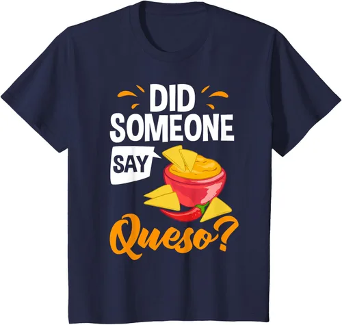 Vista 38 de Queso Dip Camiseta Chile con Queso Salsa Mexican Chips Chile con Queso, Negro