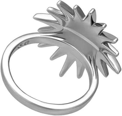 Vista 2 de Swarovski Balthus 5079319rodio plateado claro cristales Star anillo7