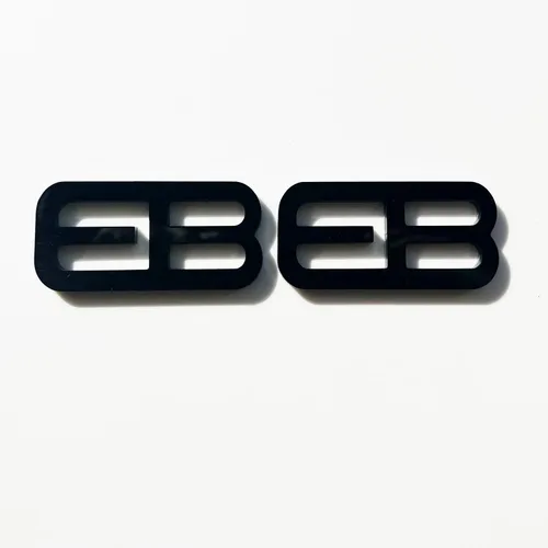 Vista 7 de Factotum EB 2009-2024 Emblema Insignias de guardabarros (carbono negro)
