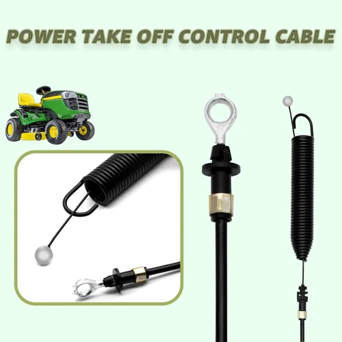 Vista 4 de GY22387 Cable de control de toma de fuerza para John Deere E100 D100 D110 107S S100 X105 L100