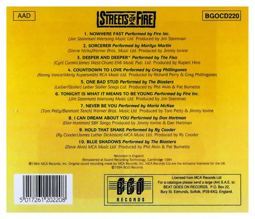 Vista 2 de Streets Of Fire A Rock & Roll Fable 1984 Film