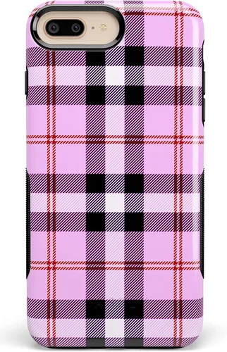 Vista 15 de Casely Funda para iPhone 6/7/8 Plus Funda con estampado de festival (solo buenas vibraciones)
