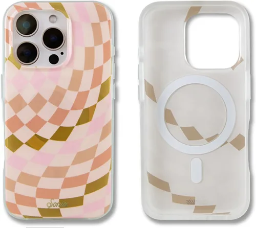 Vista 62 de Sonix x Barbie Funda para iPhone 15 Pro Compatible con MagSafe Probada para caídas de 10 pies Golden Hour