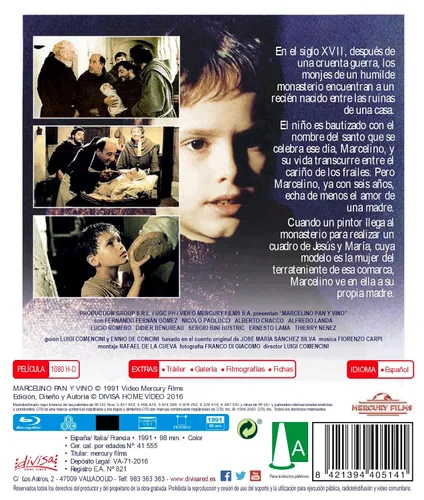 Vista 2 de Marcelino pan y vino (1991) Formato no usado Pal -Import- España