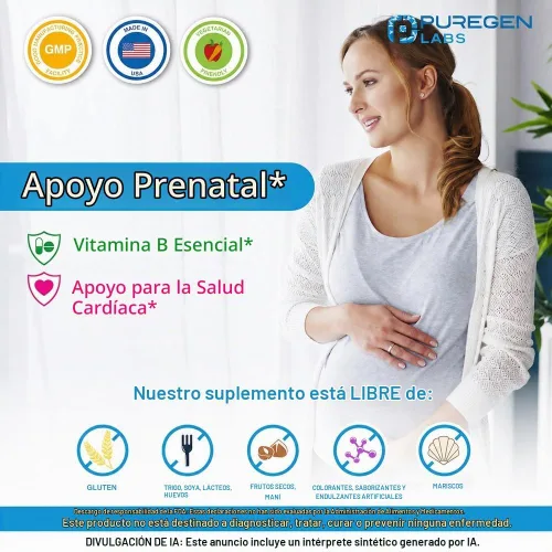 Vista 4 de Puregen Labs - Tabletas de ácido fólico de 1000 mcg, tamaño de valor de 1000 tabletas Folic Acid 1 mg, Vitamin B9, Non-GMO, Gluten Free, Unflavored