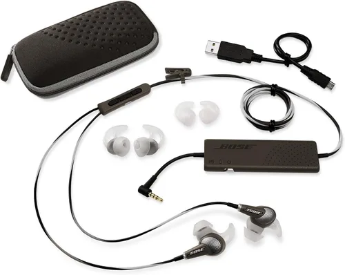 Vista 5 de Auriculares QuietComfort 20 Bose Gris Cálido Negro