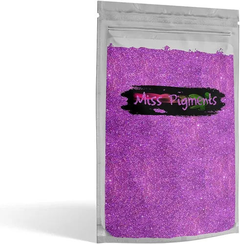Vista 3 de Purpurina extra fina/purpurina holográfica ultrafina de 1/128 pulgadas, 0.008 pulgadas, 0.008 in para arte de uñas, manualidades, maquillaje