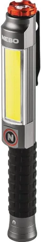Vista 5 de NEBO Linterna de bolsillo Mini Larry 500 500 lúmenes, 2 modos de luz, luz de trabajo COB compacta y recargable y mini linterna, base magnética