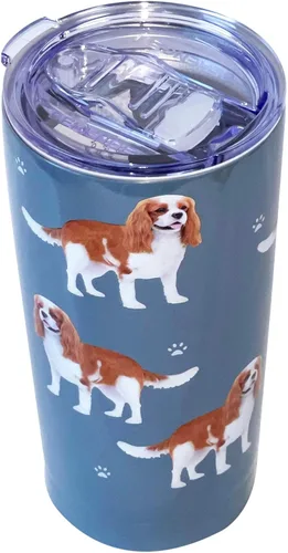 Vista 14 de Vaso de pastor australiano SERENGETI de 16 oz. de acero inoxidable, vaso aislado al vacío con tapa a prueba de derrames