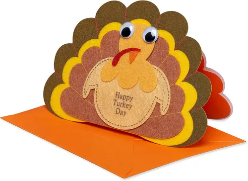 Vista 4 de Papyrus Tarjeta de Acción de Gracias para niños (Let the Gobbling Begin)