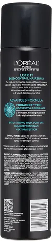 Vista 2 de Laca para la caída del cabello L'Oréal Paris Advanced Hairstyle LOCK IT, de 8,25 oz.