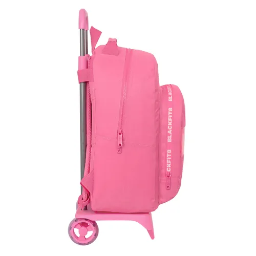 Vista 4 de Mochila Escolar con Ruedas BlackFit8 Glow up Rosa (32 x 42 x 15 cm)