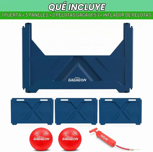 Vista 4 de GoSports Gagagon Modular Kits - Commercial Grade Gaga Ball Pit Panels to Build Various Size Pits