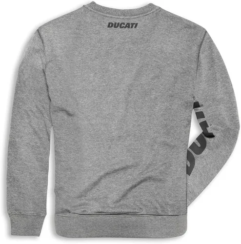 Vista 2 de Ducati Sudadera con cuello redondo con logotipo gráfico