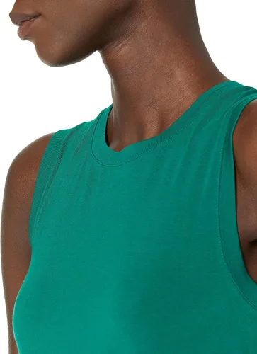 Vista 3 de Tienda Essentials Túnica de manga muscular de ajuste relajado para mujer (ritual diario anterior)