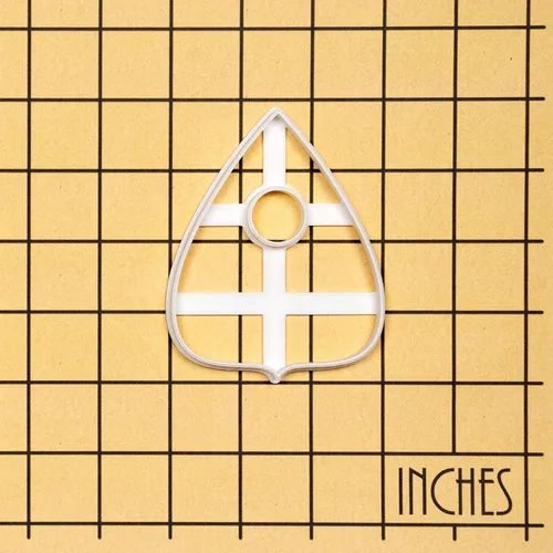 Vista 5 de Cortador de galletas Planchette liso, 1 pieza - Bakerlogy