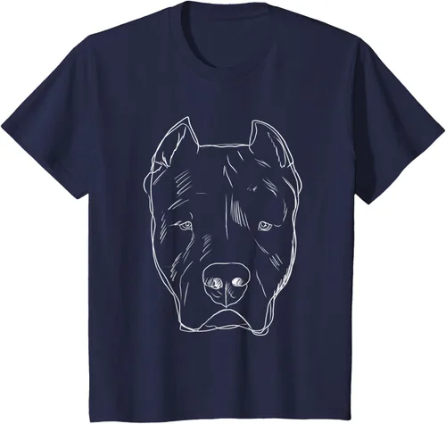 Vista 28 de Perro Dogo Argentino Camiseta Negro