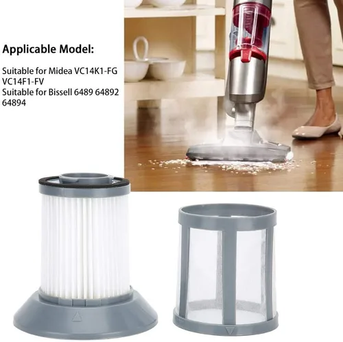Vista 3 de Fdit Hogar Aspirador Filtro Aspirador Accesorios Filtro Reemplazo para Bissell 6489 64892 64894